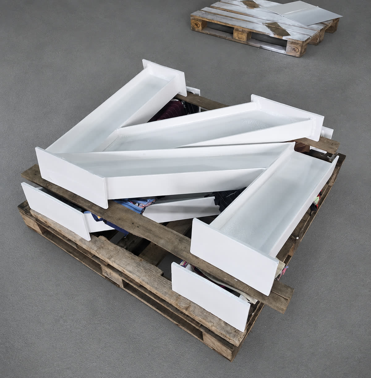 Peças preparadas para o sistema de pintura, XSE Solutions