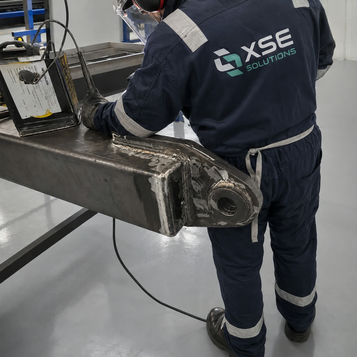 Preparação de conjunto estrutural na bancada, XSE Solutions